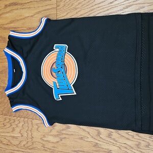 Space Jam Tune Squad Black Bugs Jersey Adult Size  XS